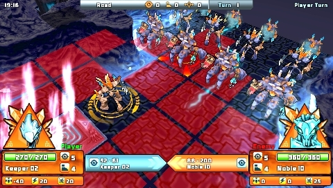 Mytran Wars screenshot 3 for PSP